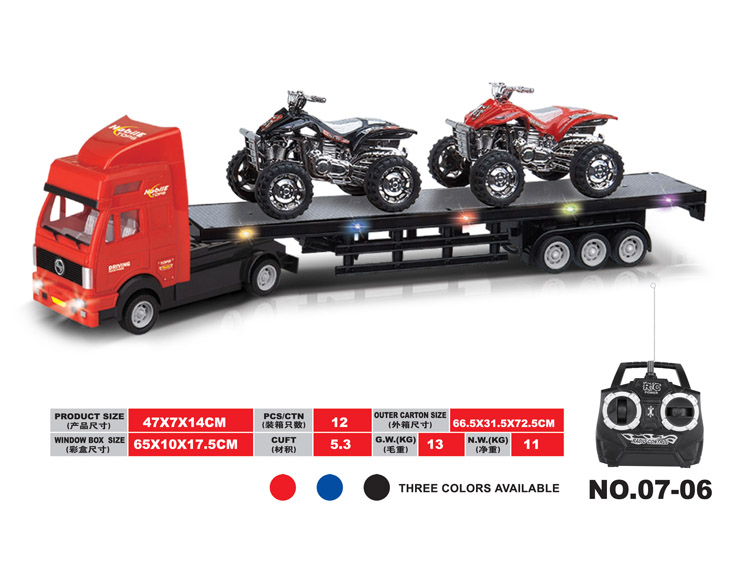 遥控平板载沙滩摩托车 07-06